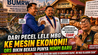 Dari Pecel Lele ke Mesin Ekonomi! QRS Bikin Bekasi Punya Mimpi Baru