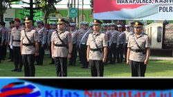 Wakapolres Kuningan Berganti, Kapolres Sampaikan Pesan Khusus