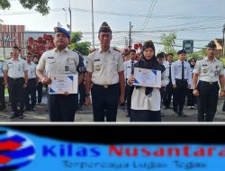 Apel Pagi Lapas Kuningan Dirangkaikan dengan Pemberian Penghargaan Pegawai Terbaik