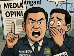 Di Duga Melanggar KIP ( Keterbukaan Informasi Publik ) Kepala BKAD Indramayu, Menuding Media “Opini” Tapi Menghindar Saat Dikonfirmasi