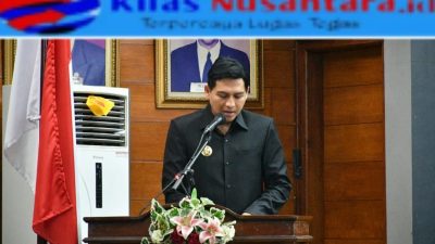 Rapat Paripurna DPRD Indramayu Tentang Raperda Pembentukan dan Susunan Perangkat Daerah