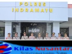 Kapolres Indramayu AKBP Mochamad Fajar Gemilang  Pimpin Sertijab dan Kenaikan Pangkat