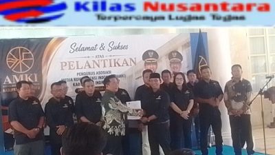 Pelantikan Pengurus Asosiasi Media Konvergensi Indonesia ( AMKI ) Kabupaten Indramayu Periode 2026 – 2029