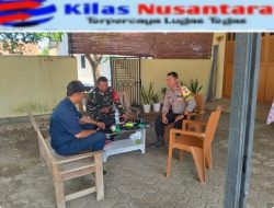 Babinkamtibmas dan Babinsa Wilkum Loh bener Sambangi Warga Sinergitas Tanpa Batas