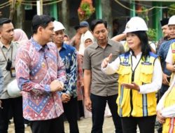 Tinjau Inpres Jalan Daerah Lohbener–Jatibarang dan Rehabilitasi MTsN 8 Indramayu, Wamen PU Disambut Bupati Lucky Hakim