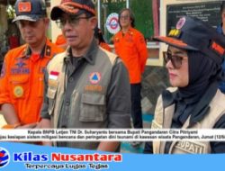Sambangi Bupati Citra Pitriyami, Kepala BNPB Gerak Cepat Perkuat Benteng Mitigasi Tsunami Pangandaran