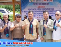 Bupati Monadi Saksikan Serah Terima Lahan Pembangunan RSUD Kerinci, Ditargetkan Rampung Akhir 2026