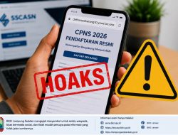 Waspada Penipuan! Link Pendaftaran CPNS 2026 Palsu Beredar, BKD Lampung Selatan Minta Warga Jeli