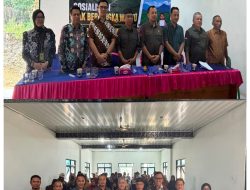 Kantah Kabupaten Lampung Timur Gelar Sosialisasi Reforma Agraria dan HPL Badan Bank Tanah di Desa Sumber Jaya