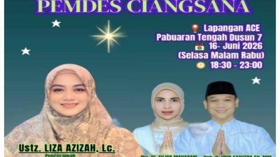 Sambut 1 Muharram 1448 H, Pemdes Ciangsana Gelar Pawai Obor hingga Nada & Dakwah