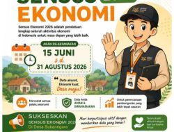 Sensus Ekonomi 2026 Resmi Dimulai, Pemdes Sukanegara Jonggol Imbau Warga Berikan Data Akurat