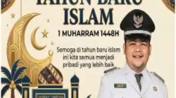 Ucapan Selamat Tahun Baru Islam 1 Muharram 1448 H  ​Keluarga Besar Pemerintah Desa Sukanegara Mengucapkan
