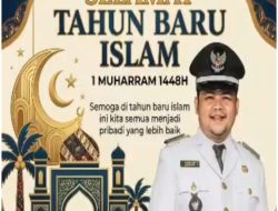 Ucapan Selamat Tahun Baru Islam 1 Muharram 1448 H  ​Keluarga Besar Pemerintah Desa Sukanegara Mengucapkan