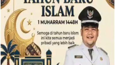 Ucapan Selamat Tahun Baru Islam 1 Muharram 1448 H  ​Keluarga Besar Pemerintah Desa Sukanegara Mengucapkan