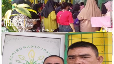 Pantau PPDB Hari Pertama di SDN Cikahuripan 01, Kepsek Didin Suhardiman Sambut Antusiasme Wali Murid