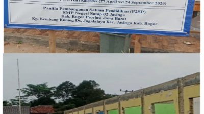SMPN Satap 02 Jasinga Terima Bantuan Revitalisasi Senilai Rp 2 Miliar dari APBN 2026