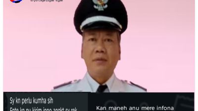 Sangat disayangkan dan tidak patut dicontoh. Sebagai seorang pejabat publik, Kepala Desa Cipeuncang, Gopur Atmaja, yang Tidak mencerminkan seorang pemimpin