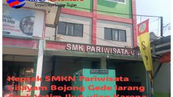 Diduga Belum Bayar SPP, Kepala Sekolah SMK Pariwisata Citayam Bojonggede Larang Anak Yatim Ikut Ujian