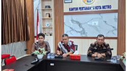 Kantah Kota Metro Ikuti Zoom Meeting Coaching Clinic Penajaman Indikator Kinerja Kegiatan Daerah
