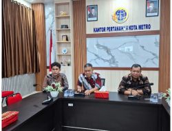 Kantah Kota Metro Ikuti Zoom Meeting Coaching Clinic Penajaman Indikator Kinerja Kegiatan Daerah