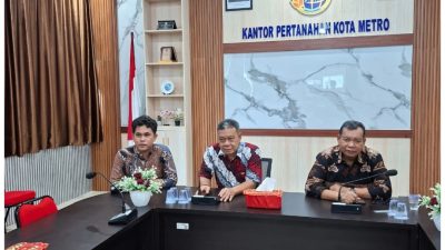 Kantah Kota Metro Ikuti Zoom Meeting Coaching Clinic Penajaman Indikator Kinerja Kegiatan Daerah