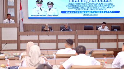 Perkuat Tata Kelola dan Mitigasi Risiko, Pemkab Lampung Selatan Percepat Implementasi SPIP Terintegrasi