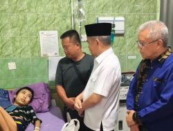 Wabup Ogan Ilir dan Ketua Baznas, Kunjungi Warga Ogan Ilir yang Jadi Pasien Tumor dan Kini Dirawat Intensif di RSMH Palembang