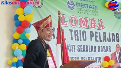 Ketua Peradi Jakut Sabar Ompu Sunggu Rogoh Rp180 Juta Pribadi Gelar Festival Vocal Trio Tingkat Pelajar SD di Sei Belutu
