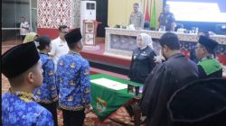 Pelantikan dan Pengambilan Sumpah PNS Tahun 2026, Bupati Ratna Machmud Tekankan Integritas dan Profesionalisme.