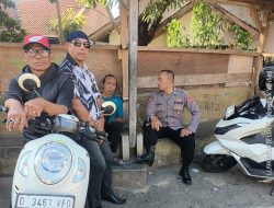 Pererat Silaturahmi Bhabinkamtibmas Polsek Cicalengka Sambangi dan Laksanakan Binluh Kamtibmas