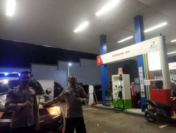 Jamin Keamanan Wilayah Ibun : Anggota Piket Fungsi Polsek Ibun Polresta Bandung Gelar Patroli Malam Hari di Area Obyek Vital