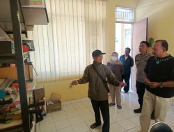 Respon Cepat! Polsek Cimaung Cek TKP Kasus Pencurian di UPTD Cimaung