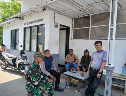 Duduk Bersama Warga, Bhabinkamtibmas Desa Jatiendah dan Babinsa Perkuat Sinergi Cegah Potensi Konflik Sosial