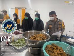 Aipda Dadang Bhabinkamtibmas Desa Padaulun Pantau Program Makan Bergizi Gratis (MBG)