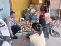 Bhabinkamtibmas Desa Cangkuang Kulon Laksanakan Kontrol dan Perawatan Tanaman Jagung Dukung Ketahanan Pangan Nasional