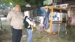 POLSEK PAMEUNGPEUK GELAR BLUE LIGHT PATROL ANTISIPASI GANGGUAN KAMTIBMAS DAN KRIMINALITAS MALAM HARI