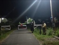 Jaga Keamanan Lingkungan, Portal Jl. Gunung Merapi 2 Komplek BP 7 Ditutup Tiap Malam Mulai Pukul 00.10 WIB