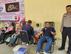 Sambut Hari Bhayangkara ke-80, Polsek Majalaya Gelar Donor Darah Bersama PMI dan YPOTI