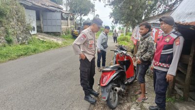Tindak Lanjuti Keluhan Warga, Polsek Cimaung Gelar Operasi Penertiban Knalpot Brong