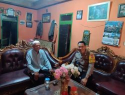 Bhabinkamtibmas Desa Sukajadi Jalin Silaturahmi dan Koordinasi dengan Tokoh Masyarakat untuk Memperkuat Kamtibmas