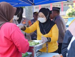 POLRESTA BANDUNG GELAR BAKTI SOSIAL, BAGIKAN 500 PAKET MAKANAN GRATIS DALAM RANGKA HUT BHAYANGKARA KE-80