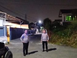 Polsek Dayeuhkolot Intensifkan Patroli Blue Light Antisipasi Kejahatan Malam Hari