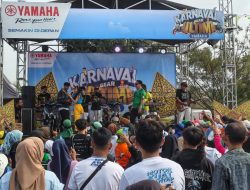 Semarak Karnaval Gear Ultima Yamaha di Rancaekek, Polsek Rancaekek Pastikan Kegiatan Berjalan Aman dan Kondusif