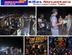 Tekan Aksi C3, Tim Resmob dan Tim RAGA Polres Rohul Gelar Patroli Rutin di Titik Rawan Pasir Pengaraian