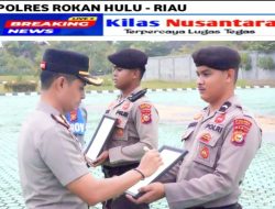 Dua Personel Di-PTDH, Kapolres Rokan Hulu: Jadikan Ini Pelajaran untuk Menjaga Integritas