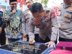 Jembatan Merah Putih Presisi Diresmikan, Polresta Bandung Permudah Akses Warga Cicalengka