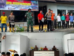 Siaga Karhutla 2026, Forkopincam Rambah Samo Gelar Apel & Rakor, Plt. Camat Sulaiman Disambut Hangat Masyarakat