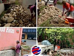 Aneh,Proyek Drainase Pakai Uang Daerah,Diduga Tak Ada Papan Proyek K3 Diabaikan APD Hanya Dipinjamkan Sebentar,