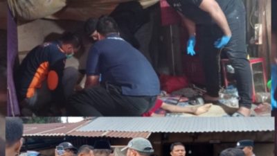 Polsek Ujung Batu Olah TKP Pembunuhan Wanita di Desa Ngaso