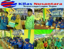 Sambang Nusa Presisi Ditpolairud Polda Riau Sapa Warga Pesisir Desa Maini Darul Aman, Salurkan 60 Paket Sembako